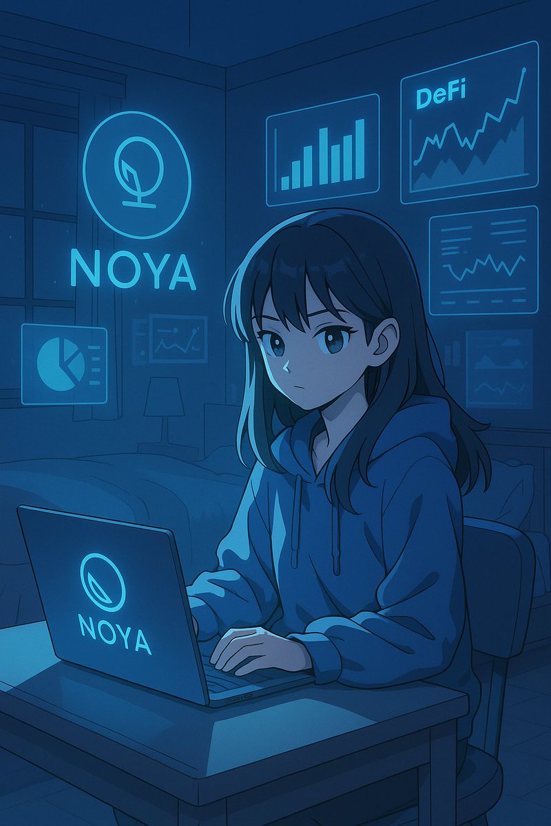 aishmd002's tweet image. She asked, “What chain are you farming on?”
I said, “All of them.”
@NetworkNoya makes it that simple.
Omnichain or nothing.
gNOYA