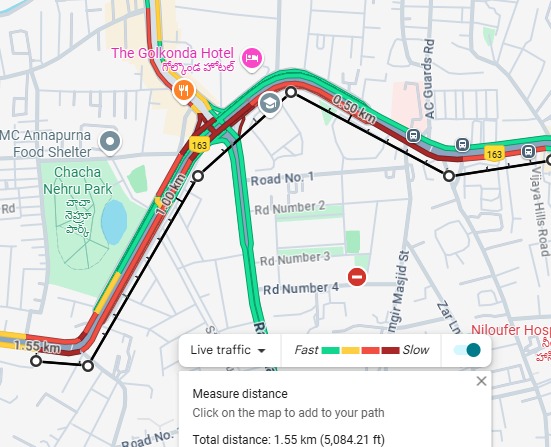 HYDTP's tweet image. #HYDTPinfo
#TrafficAlert
Due to heavy traffic, movements of vehicles are slow from PTI, Masab Tank flyover, NMDC, Humayunagar towards SD Eye Hospital.
#TrafficUpdate