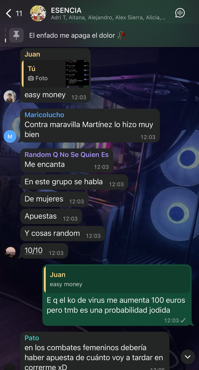 Kyrtz3's tweet image. Por aquí ya nos estamos preparando para la velada