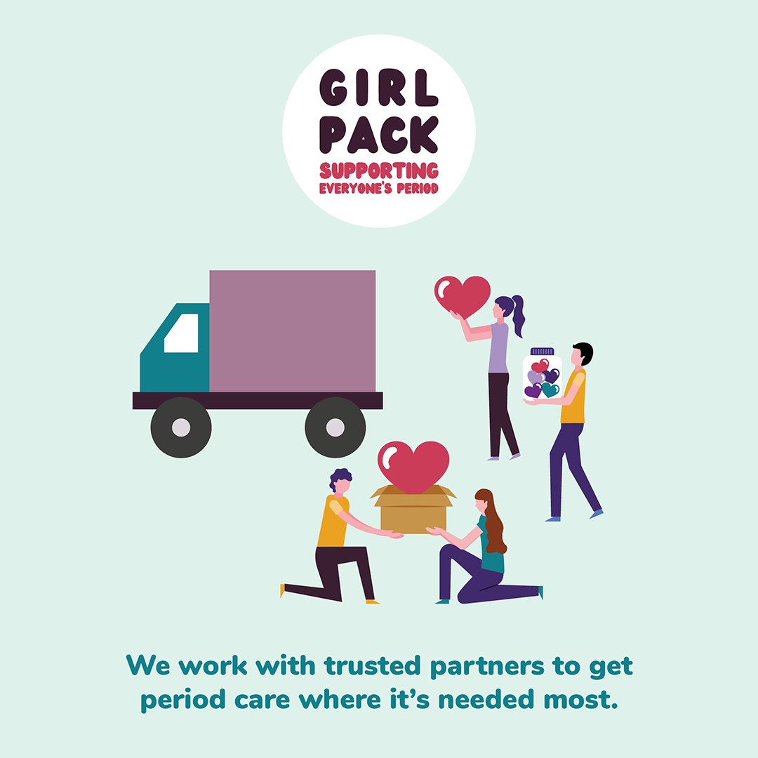 🚪 From foodbanks to council offices, we work with trusted partners to get period care where it’s needed most.

Find your nearest access point: girlpack.org
