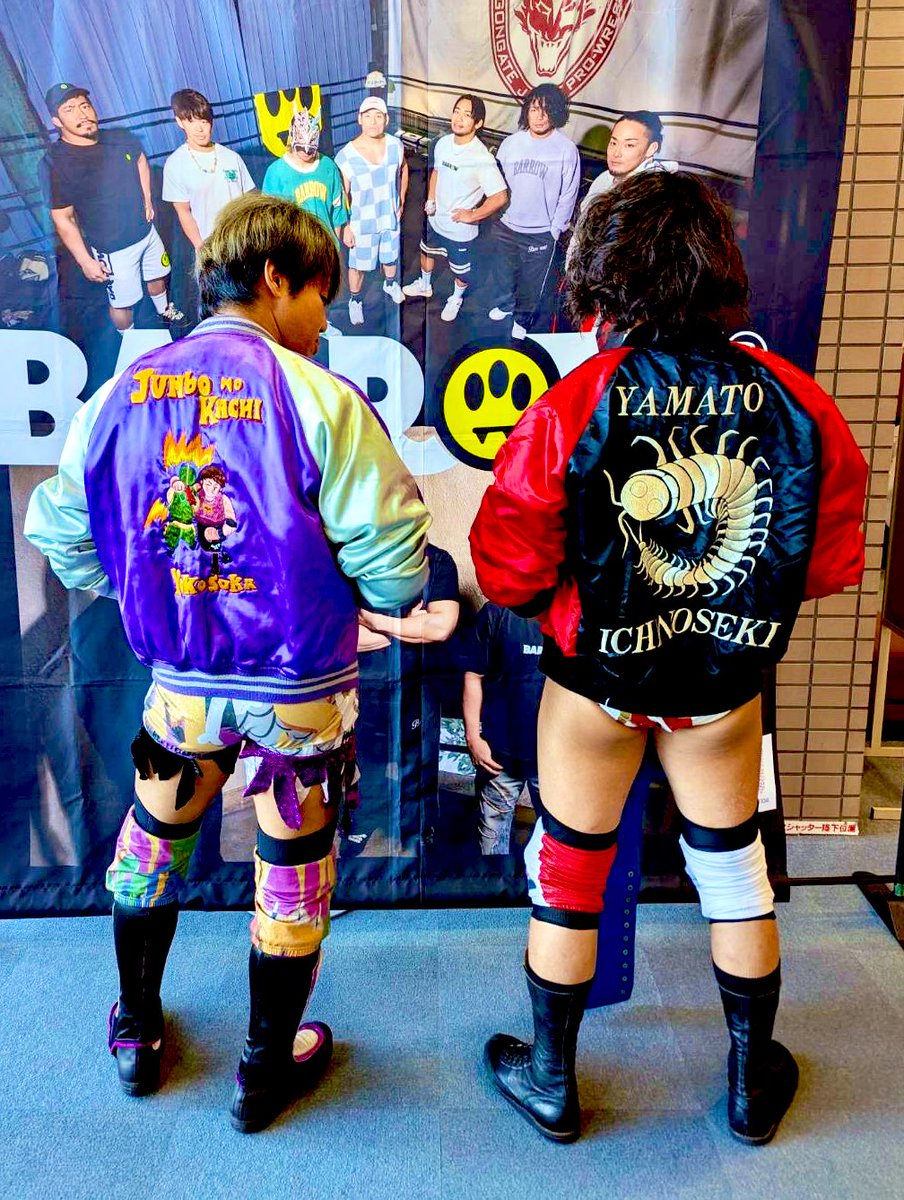 ssm_yokosuka046's tweet image. ヤマトとタッグだったから、久々にスカジャン羽織っていただきました🫡
#ドブ板通りスカジャン親善大使
