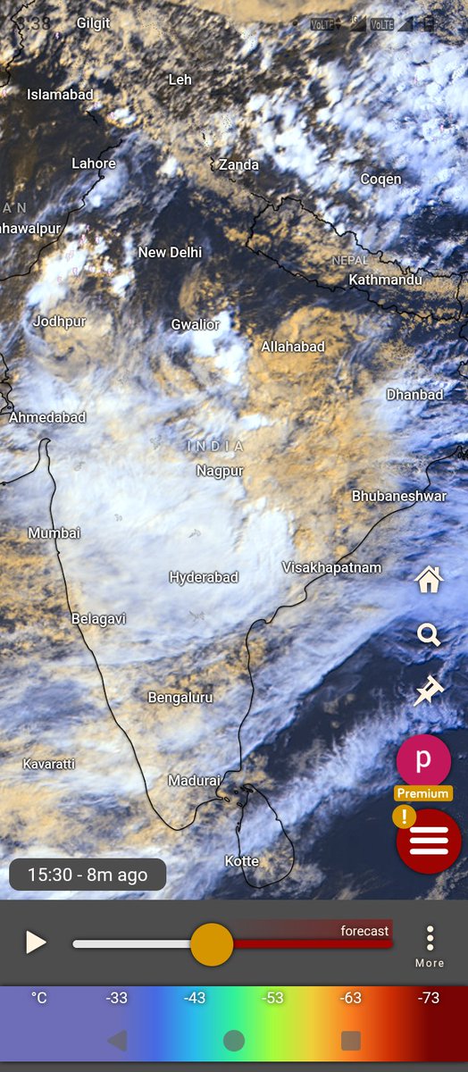 pkusrain's tweet image. 🥹Look at this. Depression triggering massive rainfall over south Chattisgarh, Telangana, Maharashtra and parts of east Madhya Pradesh. It is also triggering thunderstorms over Rajasthan and west coast