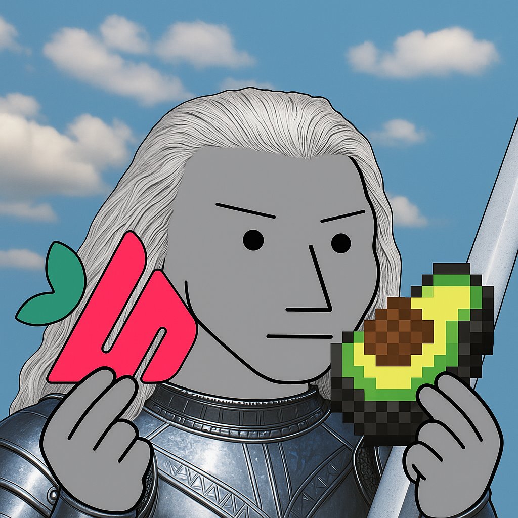 DjGriffith's tweet image. Fruit tickers are becoming an important part of crypto #AI projects, and Griffith is right in the centre of it.
$BERRY | @StrawberryAI_5 🍓
$AVO | @avodotso 🥑
Both are #AI projects with 0/0 tax, doxxed teams, and top-notch platforms.
NFA, just a personal opinion.