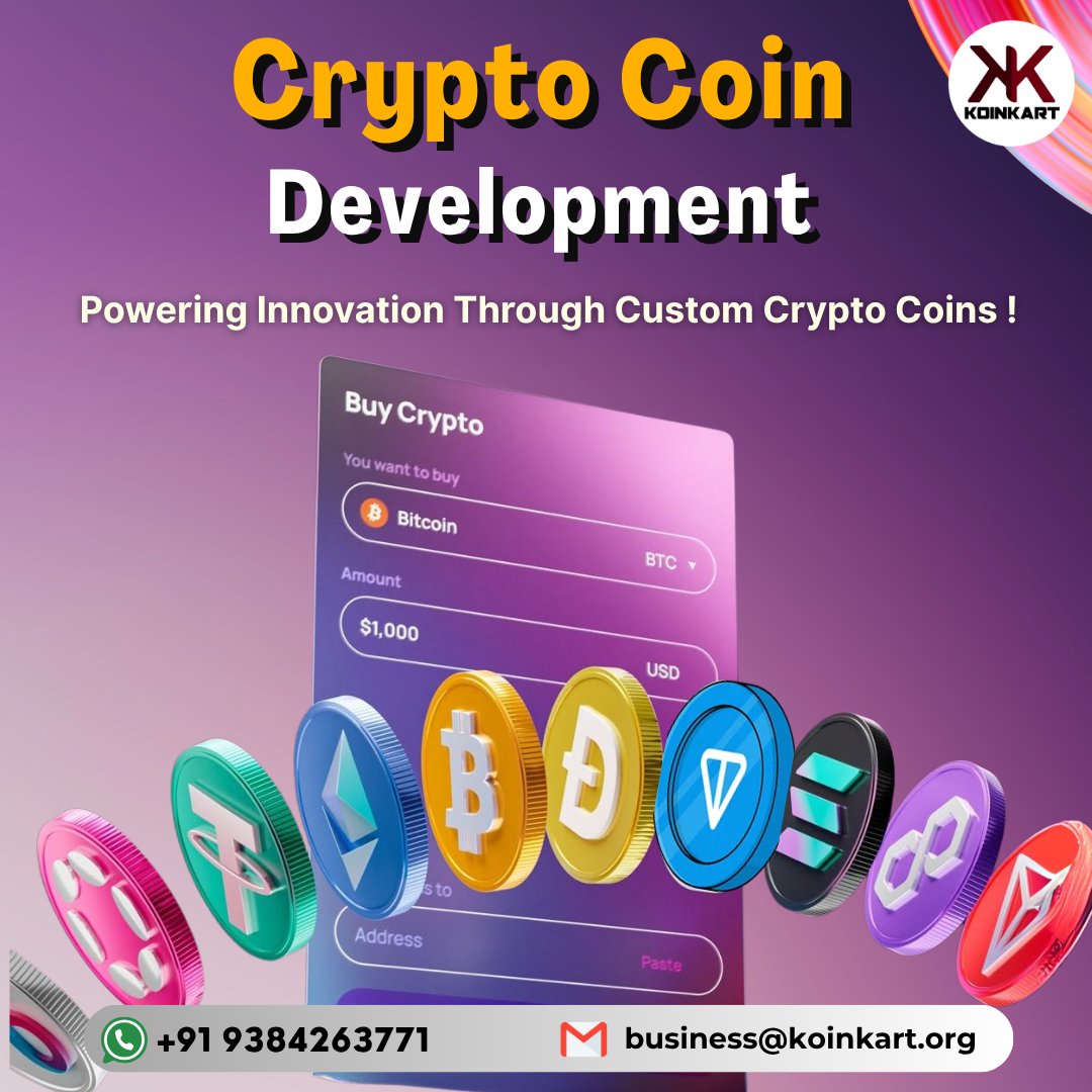 KoinKart's tweet image. Built specializes in end-to-end crypto coin development services, creating secure and innovative digital currencies that enhance ROI & establish a strong presence in the crypto market
Visit: koinkart.org/crypto-coin-de…
#CryptoCoinDevelopment #CryptoDevelopment #USA #Germany #France