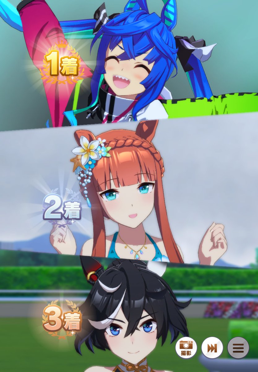 syosite's tweet image. #ウマ娘　
#チャンミ　
行けるのか！？ターボ！！🐴