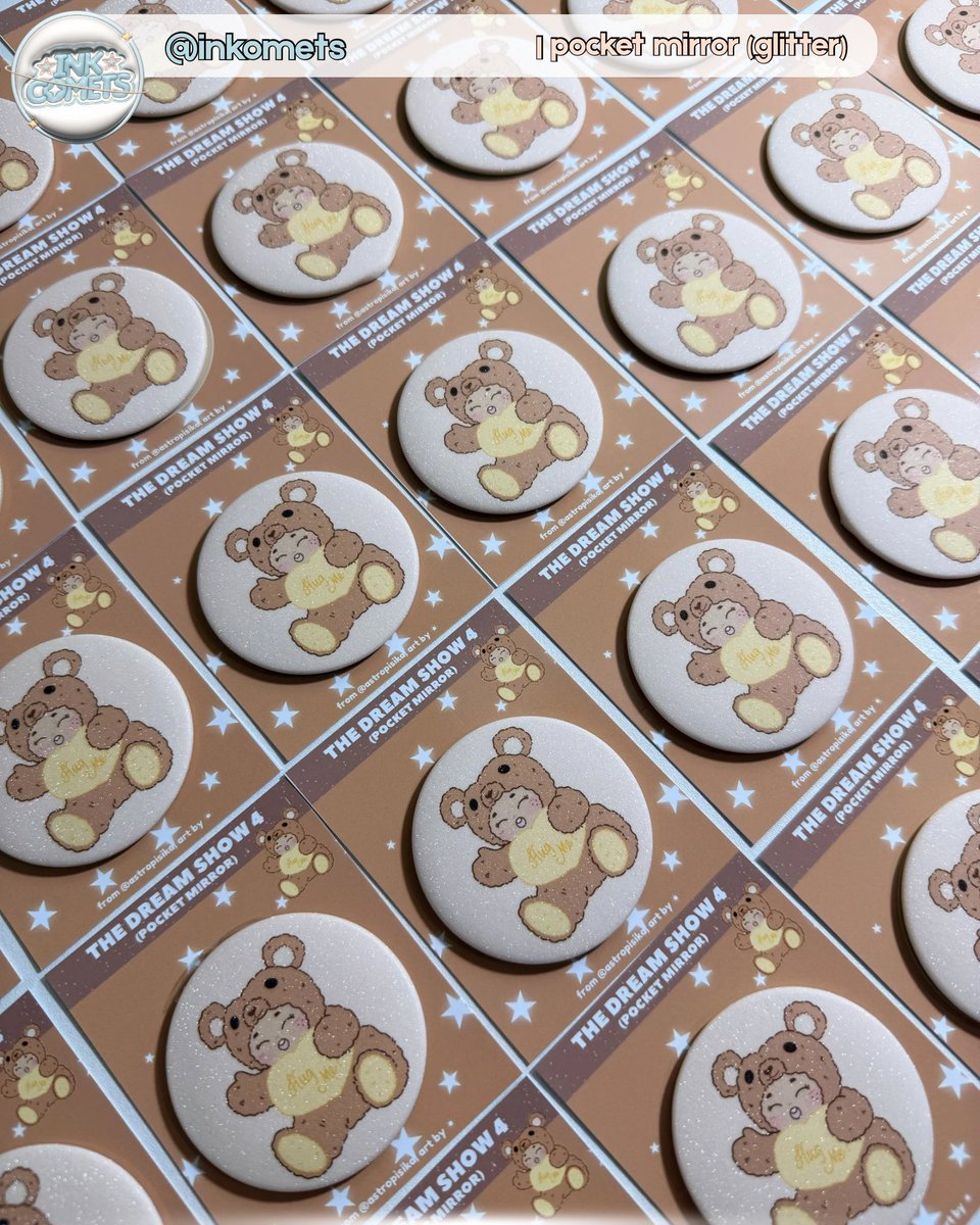 inkomets's tweet photo. OPEN | Rush Orders
— Printing Services &amp; Custom Souvenirs

(glitter) pocket mirror ↴

📩 dm us to place your order!
⭐️ check pin tweet for full pricelist
📮 #inkometsprints

t. wts ph kpop button pin hand banner photocard sticker magnetic bookmark note pad poster mini uchiwa fan https://t.co/owCJmpnhwZ