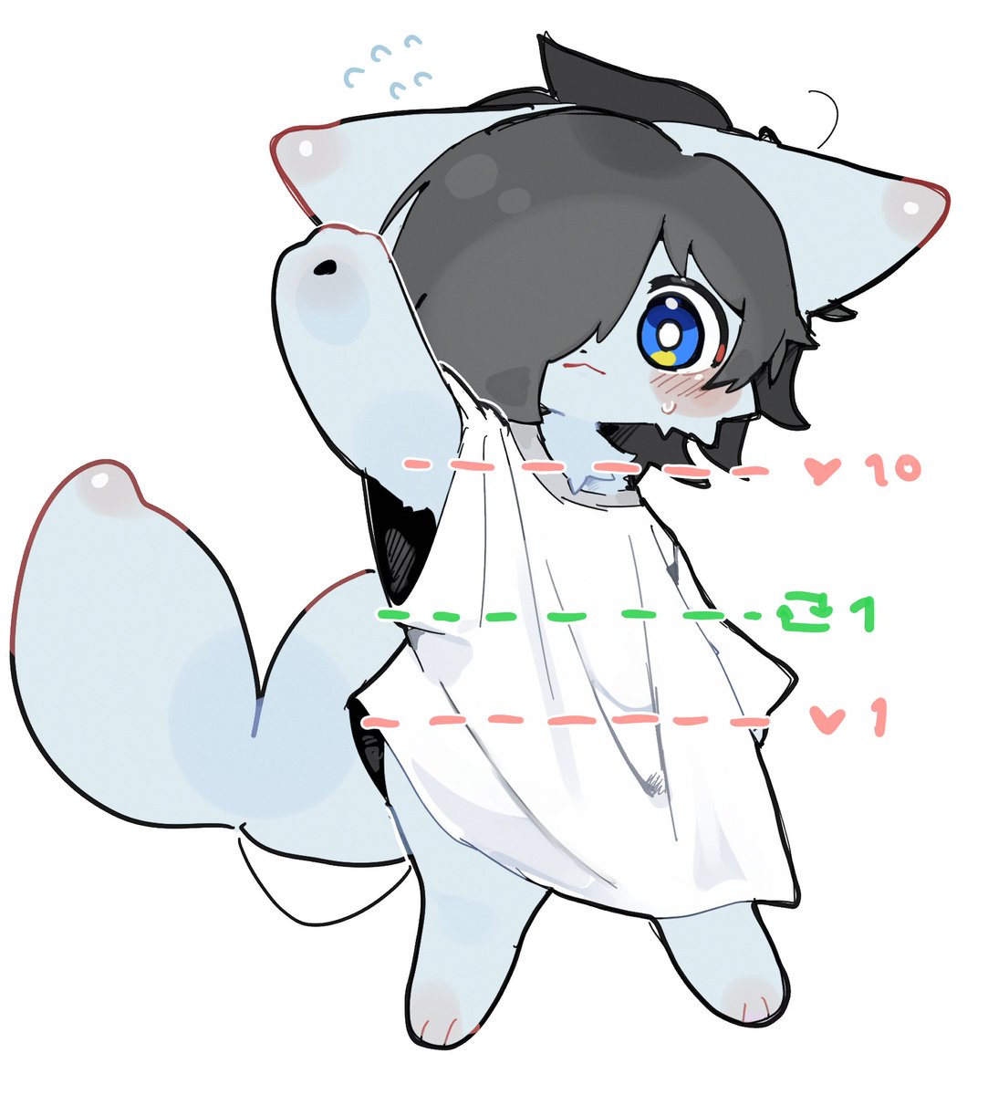 reruponzu's tweet image. デフォルトがすっぽんぽんなので、ありえないくらい意味のない画像