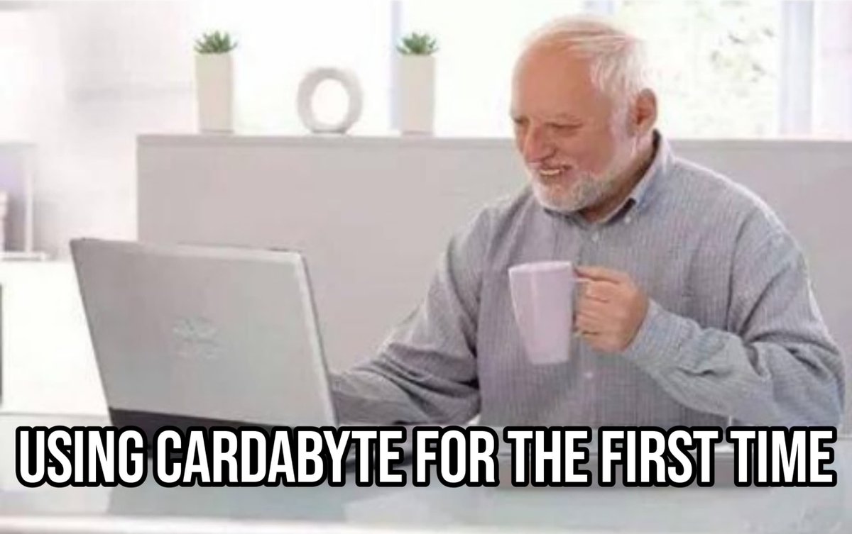 CardaLabs's tweet image. POV: You use Cardabyte for the first time and realize trading just got simple and fast.