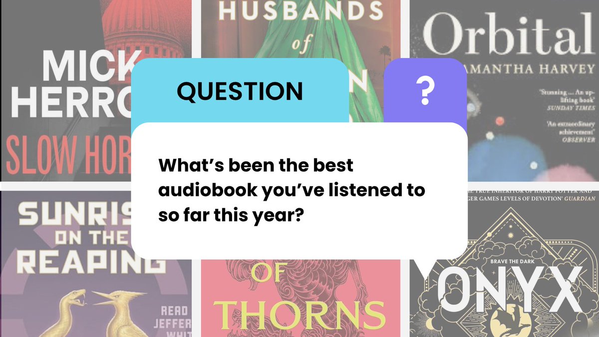 ListeningBooks's tweet image. At just over halfway through the year, weโd love to know which audiobooks youโve loved in 2025 so far!
The LB team have been enjoying a mix of Emily Henry, Suzanne Collins and Tom Hindle recently ๐ง
Let us know in the comments below ๐ฌ
