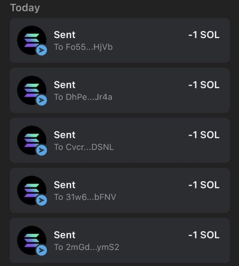 elonmuskTODAYY's tweet image. I'm airdropping $7500 $SOL among the first 750 RT’s.
Must follow me, RT and ♥️
