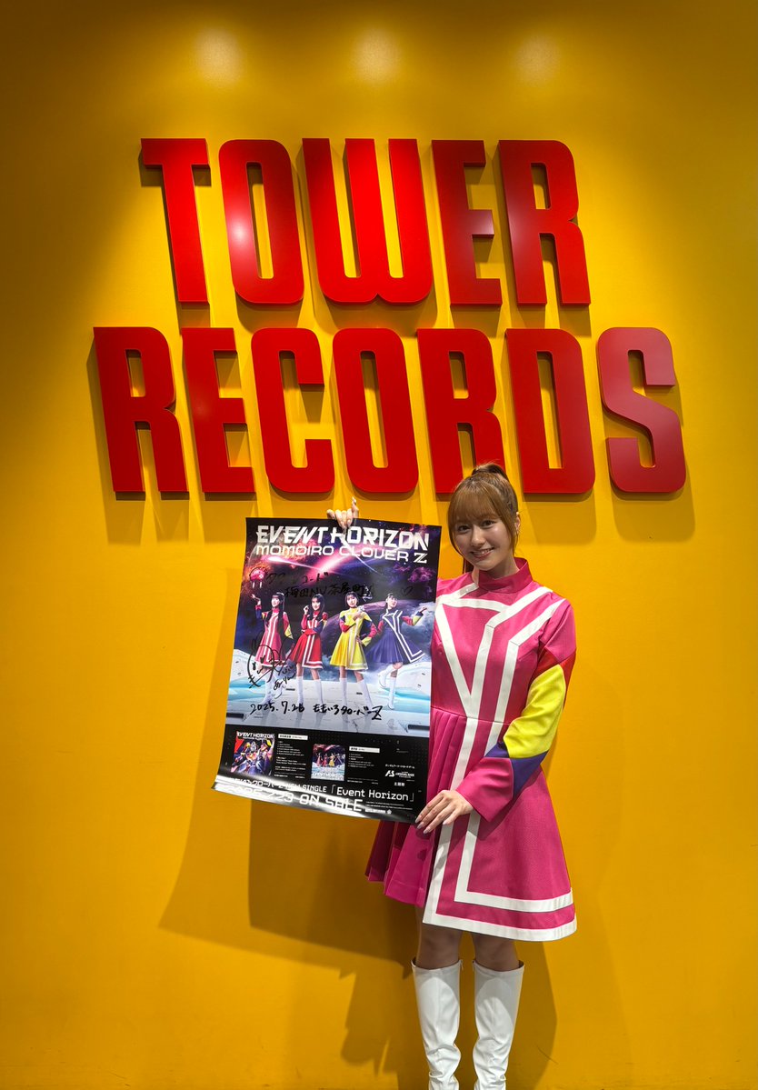 TOWER_NUchaya's tweet image. ˗ˏˋ🩷#ももいろクローバーZ 🩷ˎˊ˗
#あーりん こと #佐々木彩夏 さんが本日
梅田NU茶屋町店にご来店❕🩷
お忙しい中ありがとうございます🥲
足跡もたっくさん❕いただいております❕
いただいたコメントカード・ポスター展開周りに掲出中❕
#モノノフ の皆様ご来店お待ちしております❕
#ももクロ