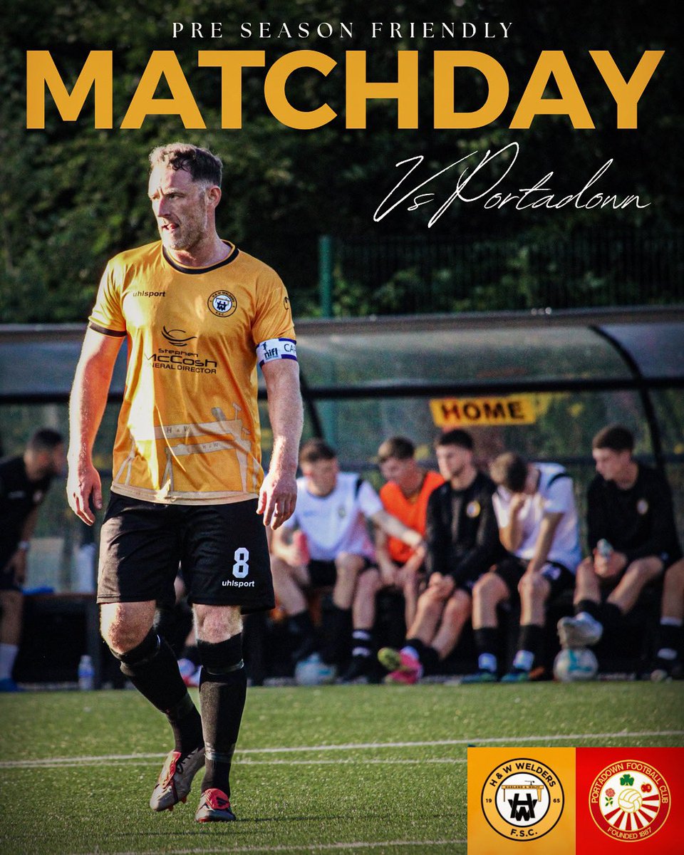 𝗠𝗔𝗧𝗖𝗛𝗗𝗔𝗬 ⚽️

🆚 Portadown FC
🏟️ Blanchflower Park
⏰ 3:00PM
🎟️ £5/£3

We hope to see you there supporting the lads 👏