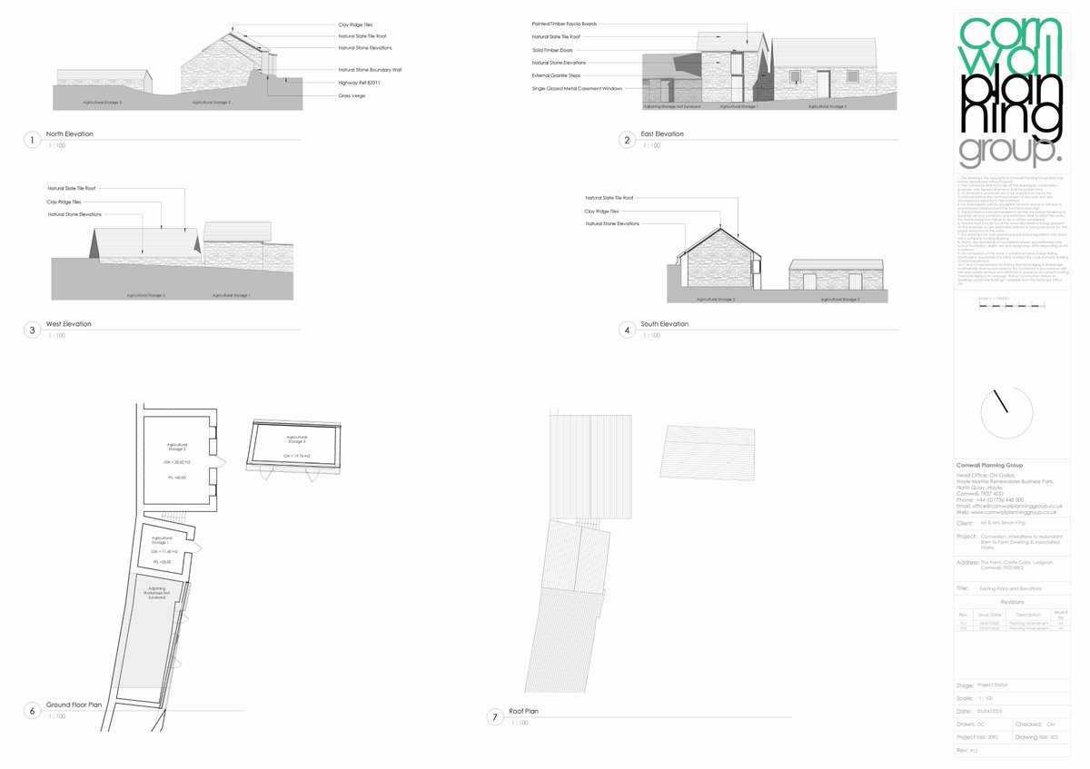 We’re pleased to share that our client has secured planning approval for the conversion and alteration of a redundant barn into a self-build dwelling, along with alterations to an existing granite barn to create a dedicated storage building.