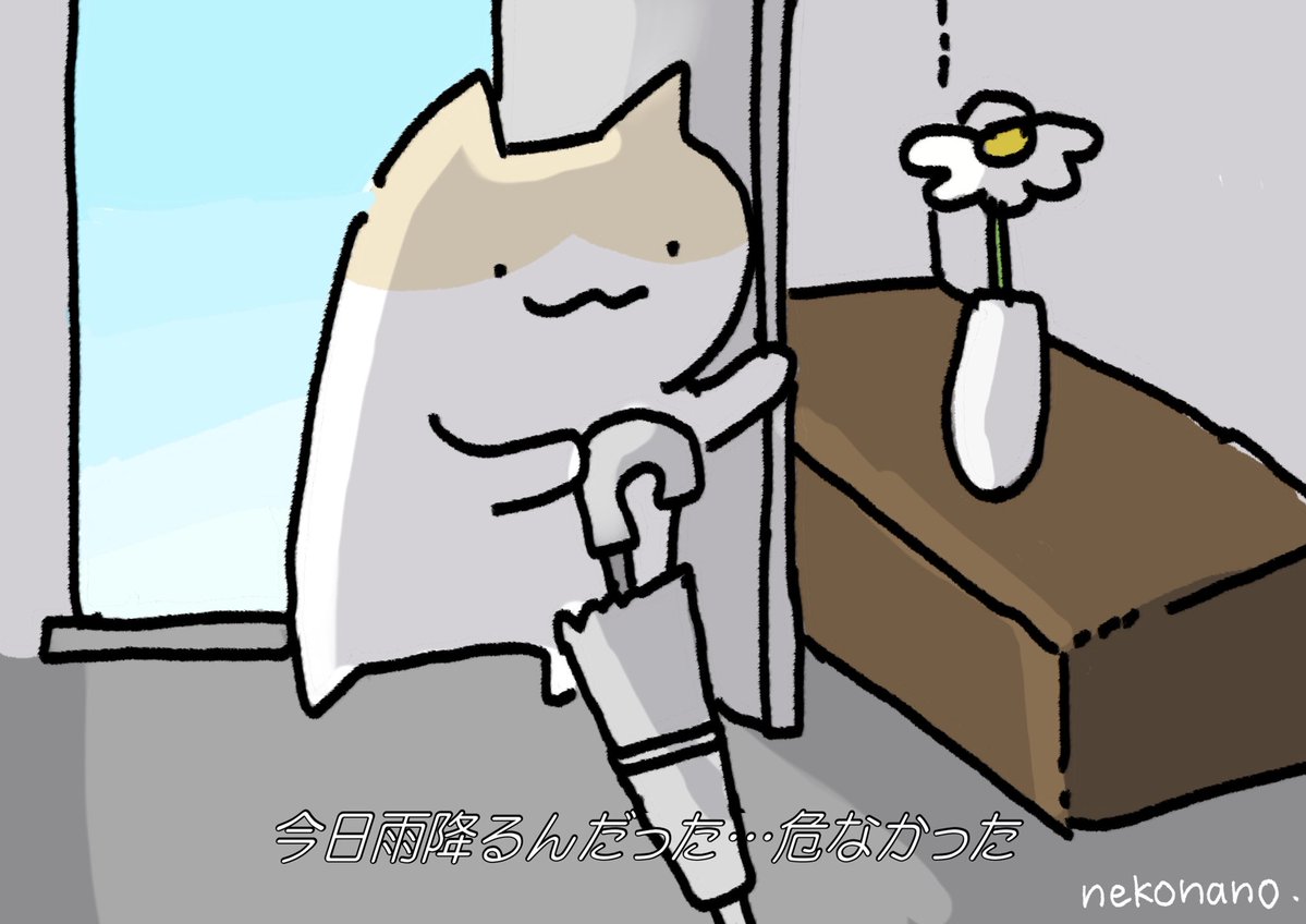 nekonano_28's tweet image. 忘れ物しない日なんかないの。ねこなの。