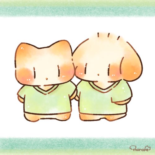 mopuchiis's tweet image. 💚

#ゆるいイラスト #illustration