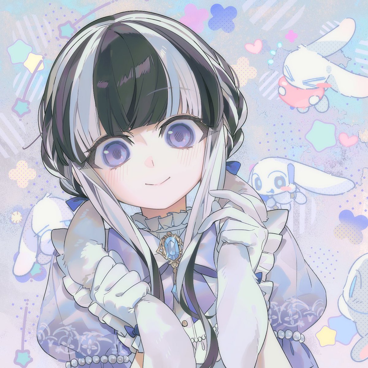 NancysSid's tweet image. #BanGDream  #バンドリ #bandoriart
illustrator：@naku999ziye 
🐰