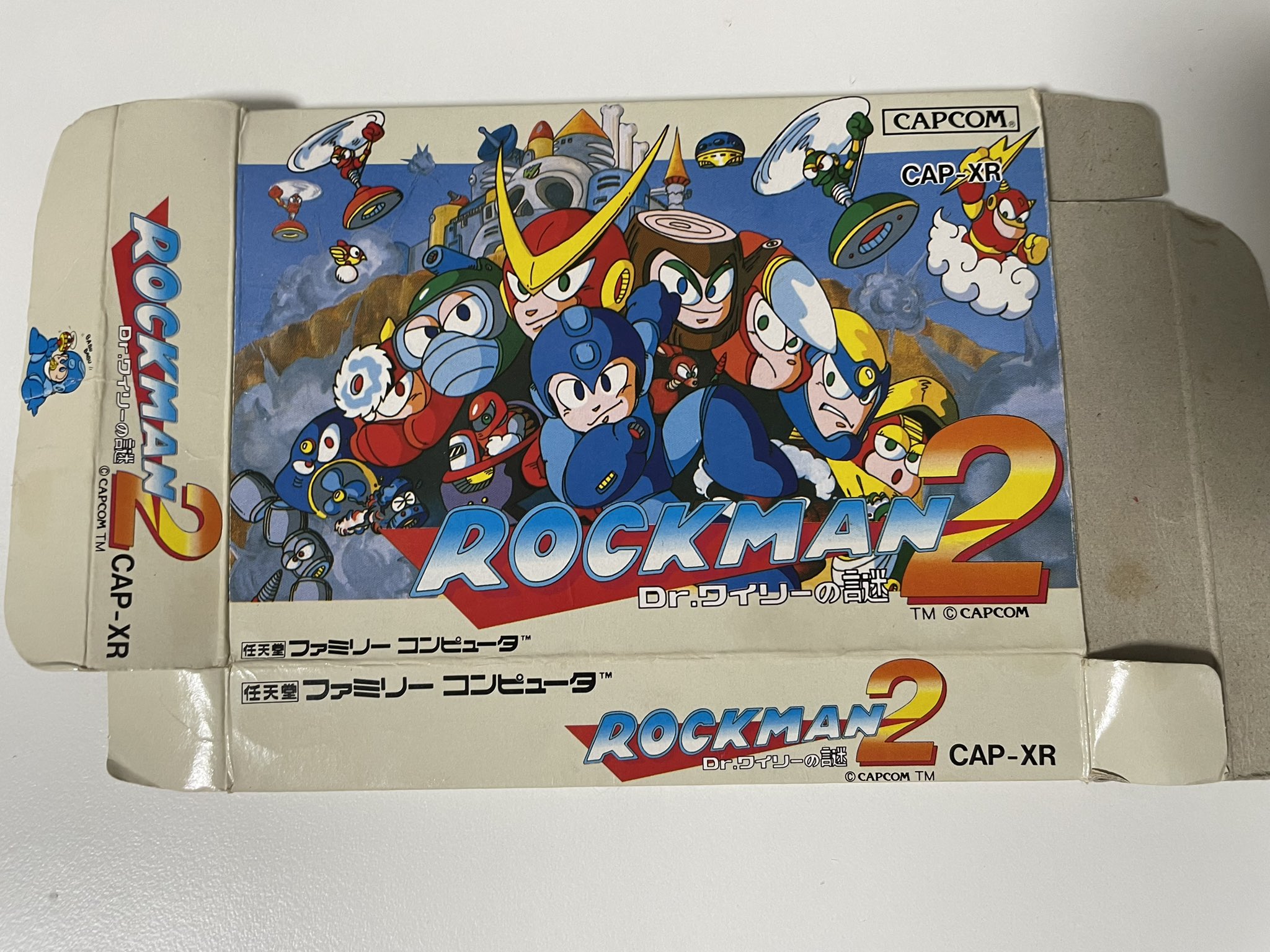 ファミコンソフト　[外箱のみ] ロックマン(状態：箱状態難) CAPCON|初代ロックマン 箱付き、説明書無し。|HARDOFFオフモール