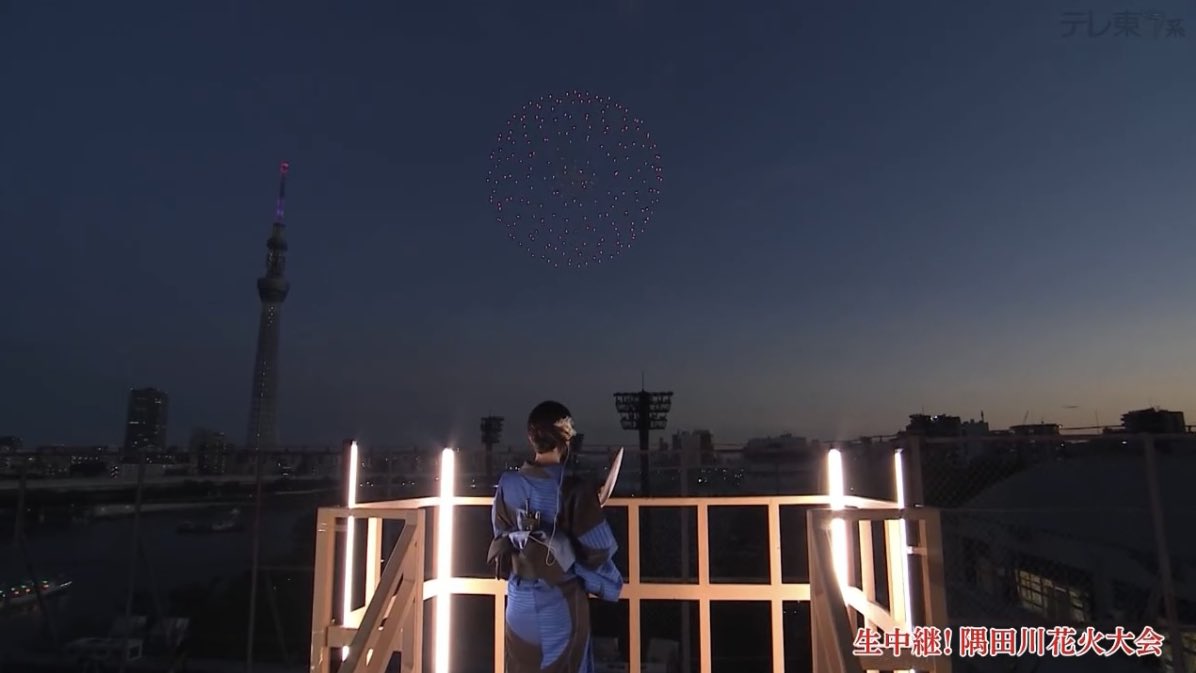 EqualSaito's tweet image. 真っ暗な空に恋の花 #夏祭り恋慕う #イコラブ