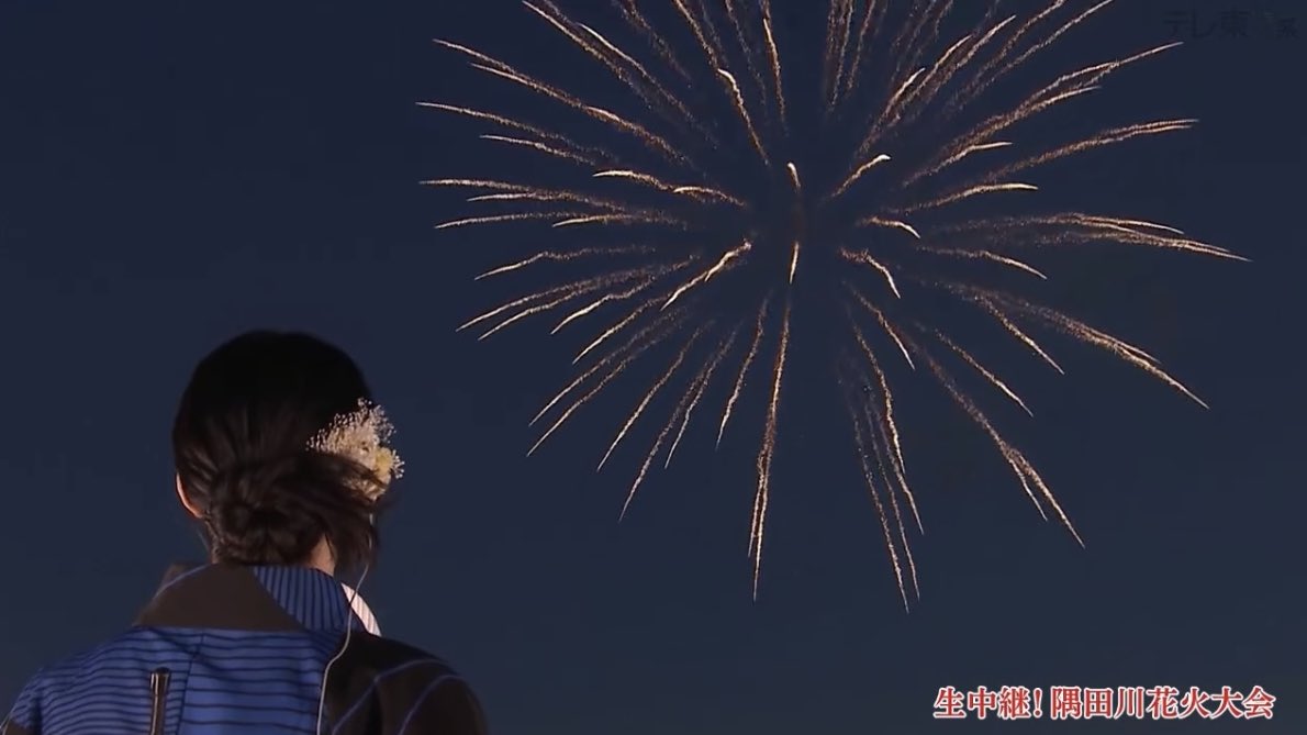 EqualSaito's tweet image. 真っ暗な空に恋の花 #夏祭り恋慕う #イコラブ