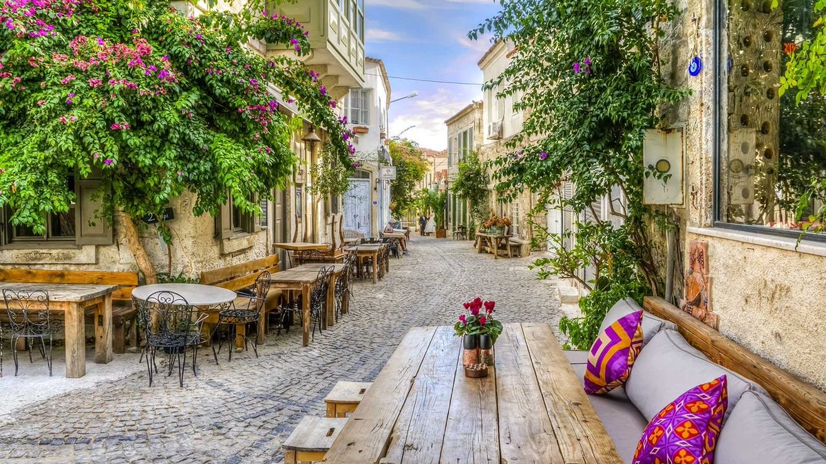 Türkiye İzmir Çeşme  Alaçatı Part 2 ♥️🇹🇷💔🏖🍬