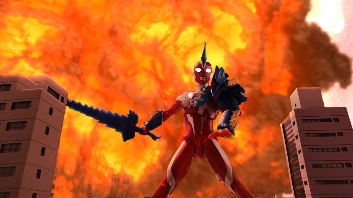 ebaruto102's tweet image. 『爪痕の謎を追え』

#ちいさな巨大特撮 
#ウルトラマンオメガ