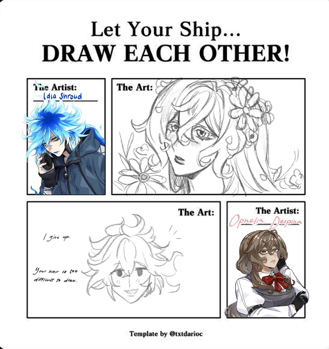 gloomuraikanojo's tweet image. another #idiaphelia.. ophie is unfortunately not an artist ASDHAHDDHA
