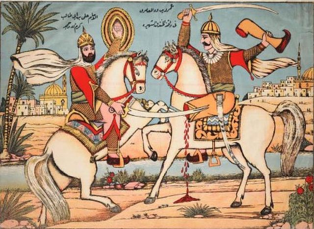 JenKteach's tweet image. The Battle of Siffin was a three-day battle fought in 657 CE as part of the first civil war within the religion of Islam. It occurred between July 26 and July 28, 657, about 110 days after the troops first encountered each other. Ali became convinced that Muawiyah would not…