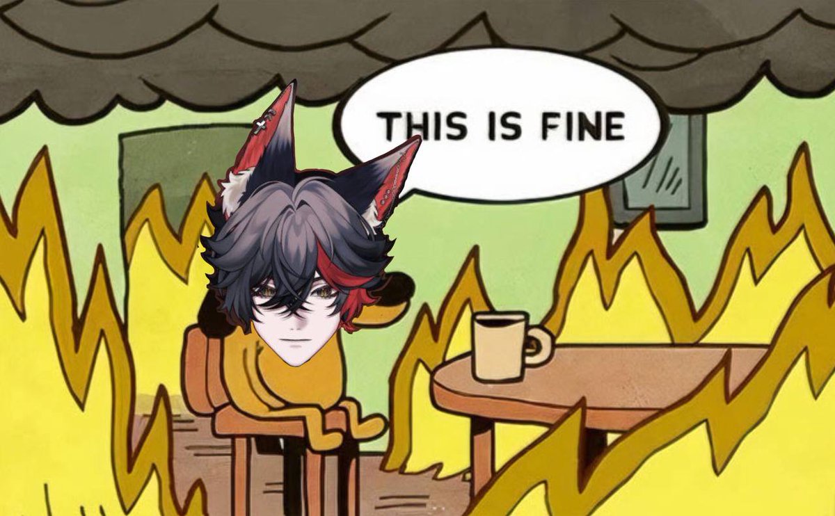 YoshioVT's tweet image. Also today's stream is canceled 💔
Sorry 😭
This heatwave was longer than the expected
Its 41° and this is me rn :