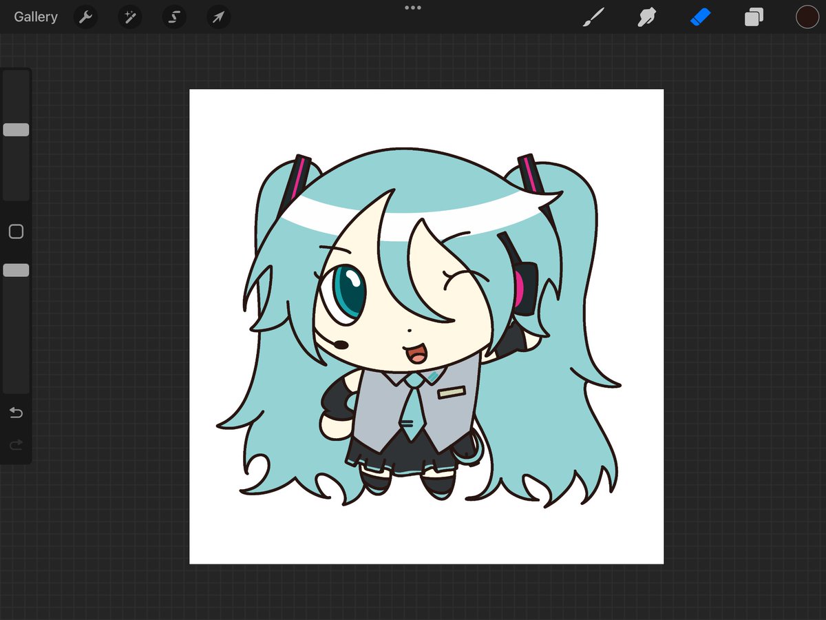idoruchu's tweet photo. for whoever gaf i am currently already making stickers to give out for free in mikuexpo #Neverkys #November16Pleasecomealready https://t.co/aQbUQt4IhT