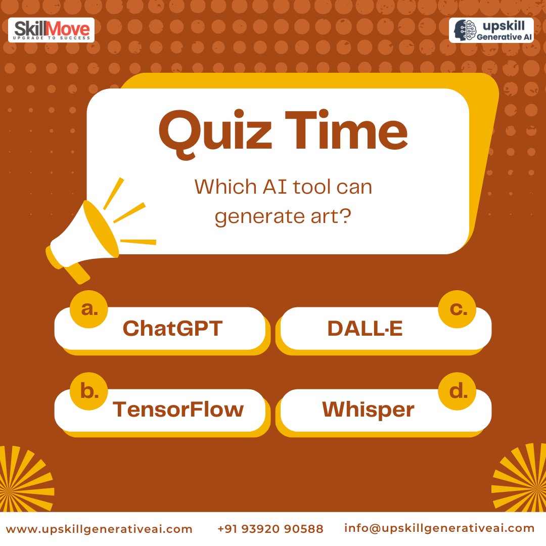 Upskillgenai's tweet image. Generative AI Training in Hyderabad !!
Enroll Now for the Best AI course in Hyderabad and upskill your career !!
Contact to 9392090588 for more Course Details !!!
or visit skillmove.in / upskillgenerativeai.com 
#GenerativeAITraining #GenerativeAIHyderabad #AITraining