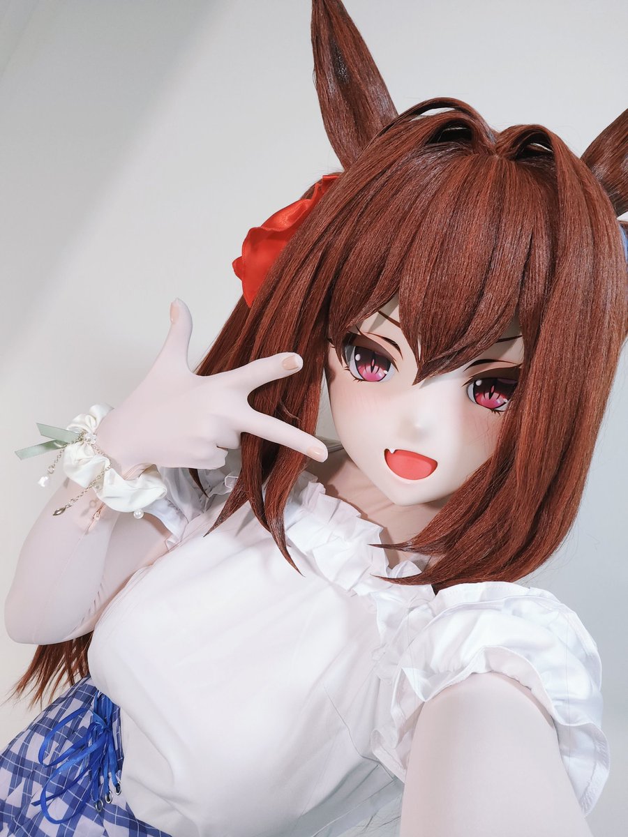 Kira～⭐

#kigurumi #着ぐるみ #ウマ娘 
#大和赤骥 #ダイワスカーレット