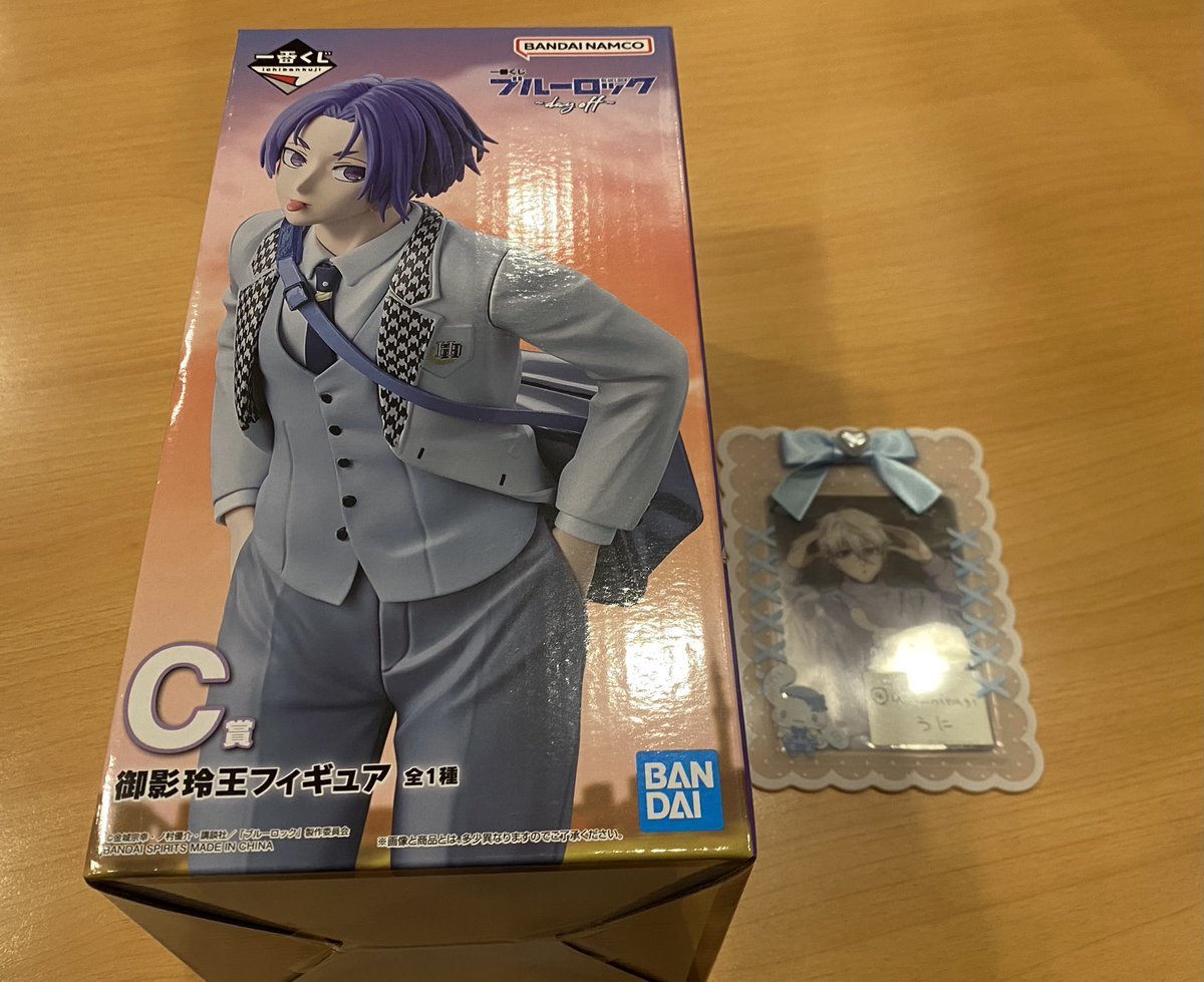 ブルーロック 一番くじ day off C賞 御影玲王 フィギュア 一番くじ ブルーロック 〜day off〜C賞 御影玲王 フィギュア