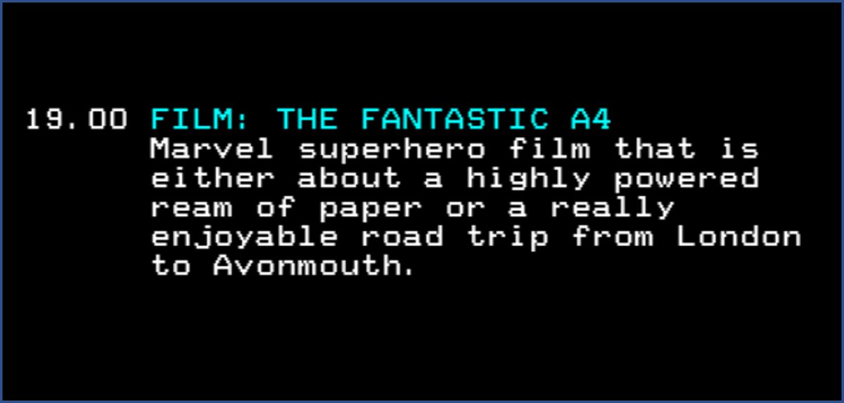 We're off to the cinema today #FantasticFour
