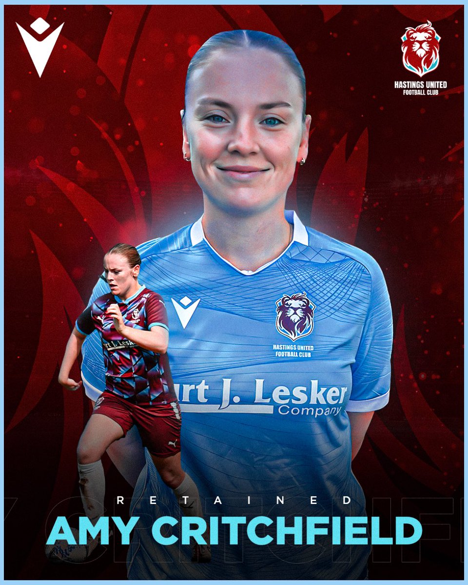 HastingsUFCW's tweet photo. 𝗦𝗜𝗚𝗡 𝑭𝑰𝑬𝑳𝑫 𝗗𝗘𝗟𝗜𝗩𝗘𝗥𝗘𝗗

We are delighted to announce the retention of Amy Critchfield 

READ MORE: https://t.co/vcvzd3b1cM

#COYU https://t.co/YwzEgSfkMq