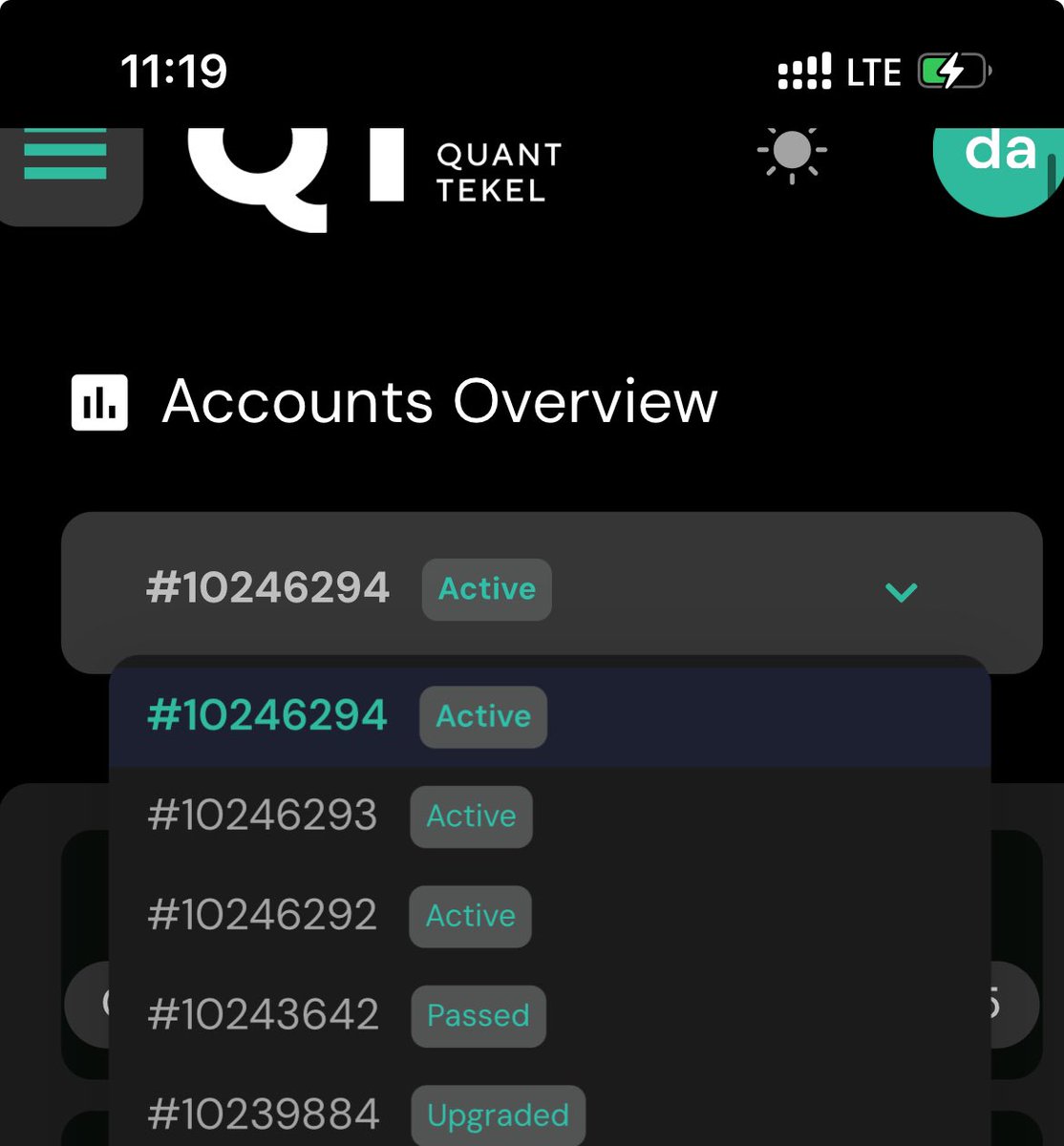 _dannytrades's tweet image. Got bless by @AlexQuantTekel from @QuantTekel with an instant account and 1 power and 1 prime 25k accounts on @J3_Trades discord with emails submitted to @yungmm13 .Thank you for everyone that made it possible I’ll be documenting my journey on here to see how it goes pass or fail