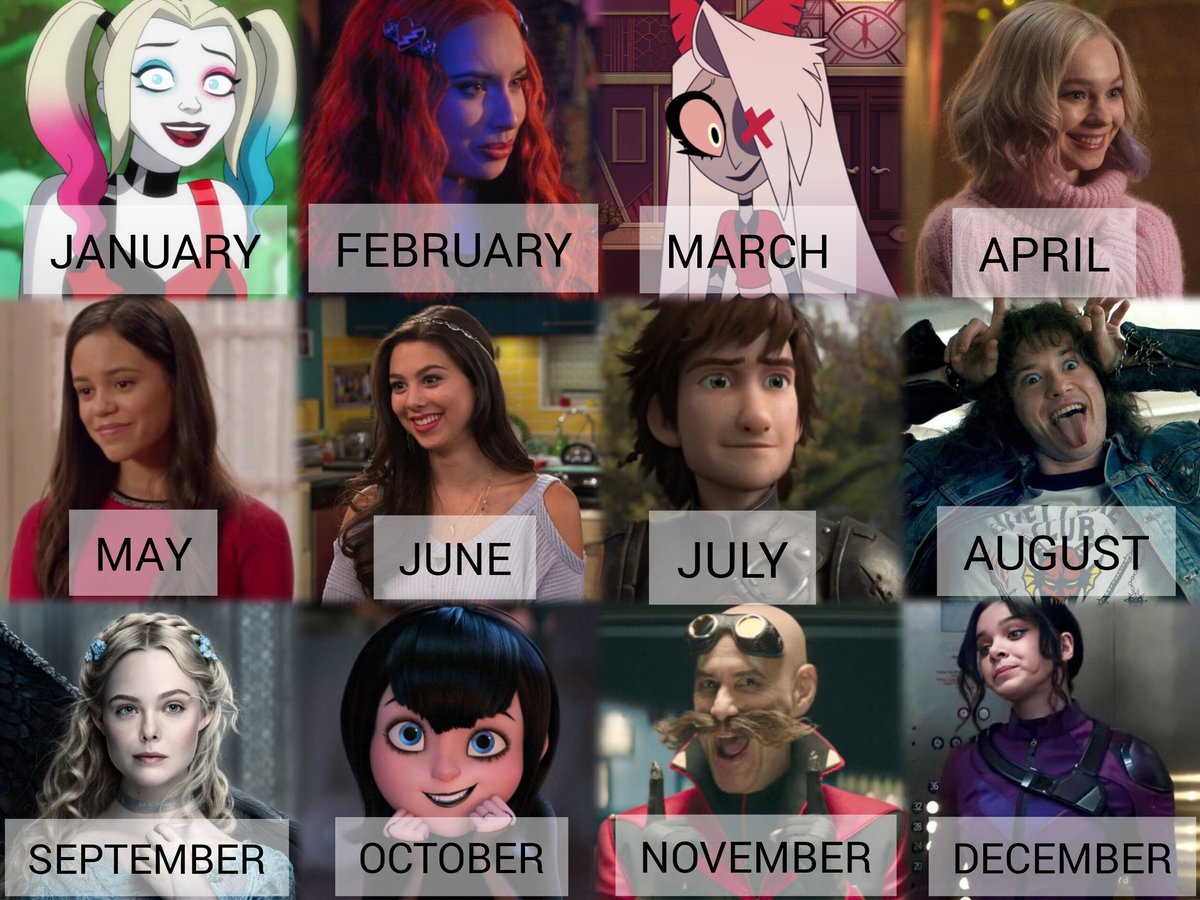 ShaySiblings's tweet image. Which of my comfort characters did you got for your birth month?