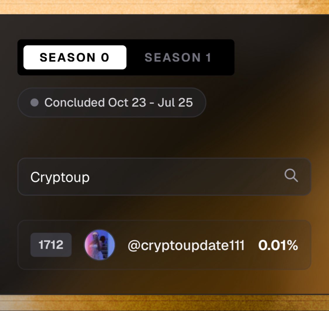 CryptoUpdate111's tweet image. Bro to bro
Pivot to @union_build now!!!! 😳😳
If you missed out on Season 0 which has already ended.
Season 1 begins now. It's open to everyone.
In the name of God don’t fade this one
zkgm!!!!🦈