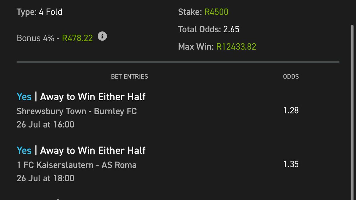 venda_guy2's tweet image. Nazoooo🔥🔥
⚽️:betting code: 03-325953
⚽️:If you don’t have Easybet account👇
⚽️:Use my promo code to register and get R50 Sign Up Bonus (promo code: Z50)
⚽️:ebpartners.click/o/t4jnLs?lpage…
⚽️: 18+ T&Cs Apply.