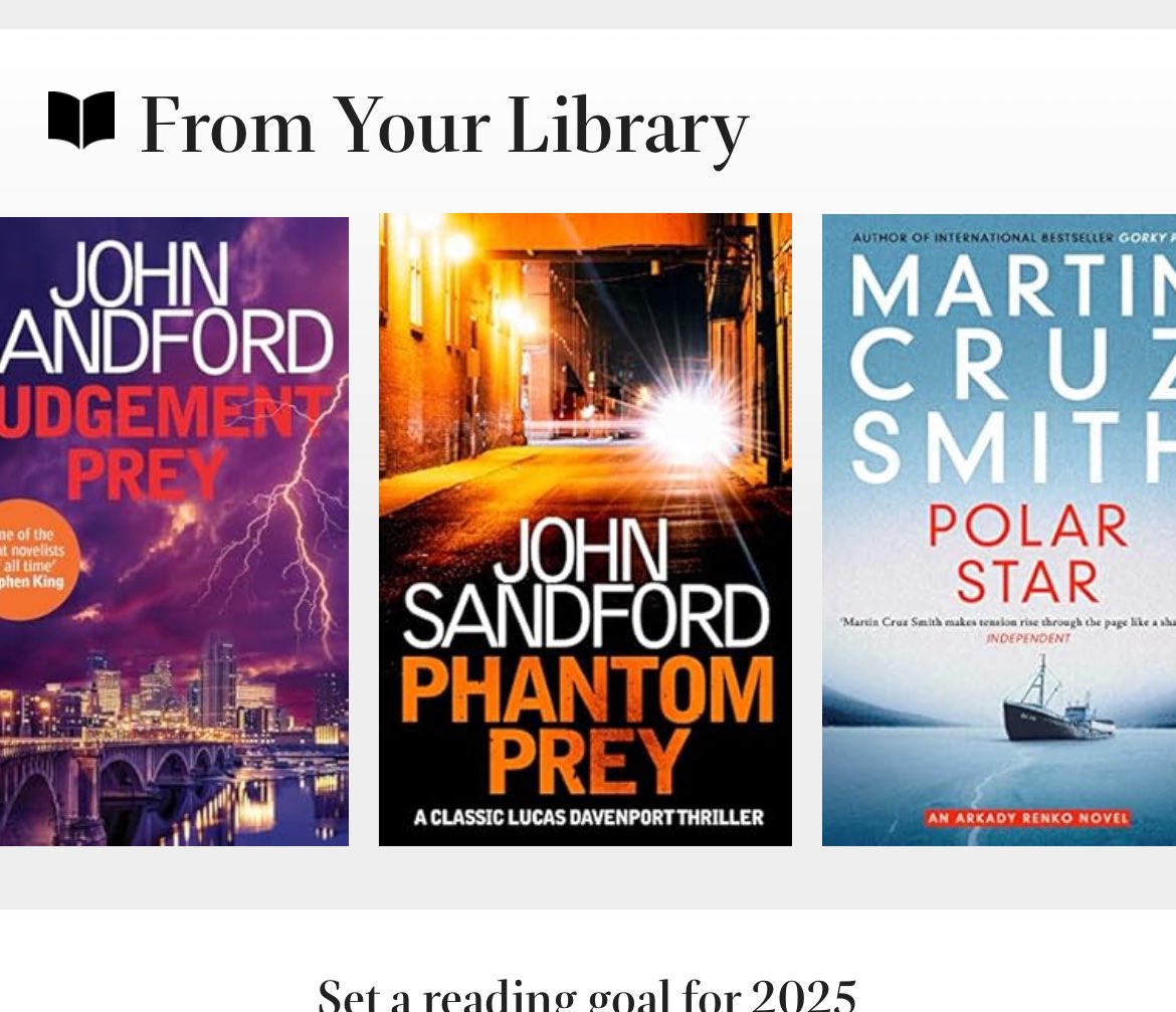 adelegeras's tweet image. Well, Robert Harris and Mick Herron recommend and I download instantly. The Sandfords are 99p each. Has anyone else read them?
