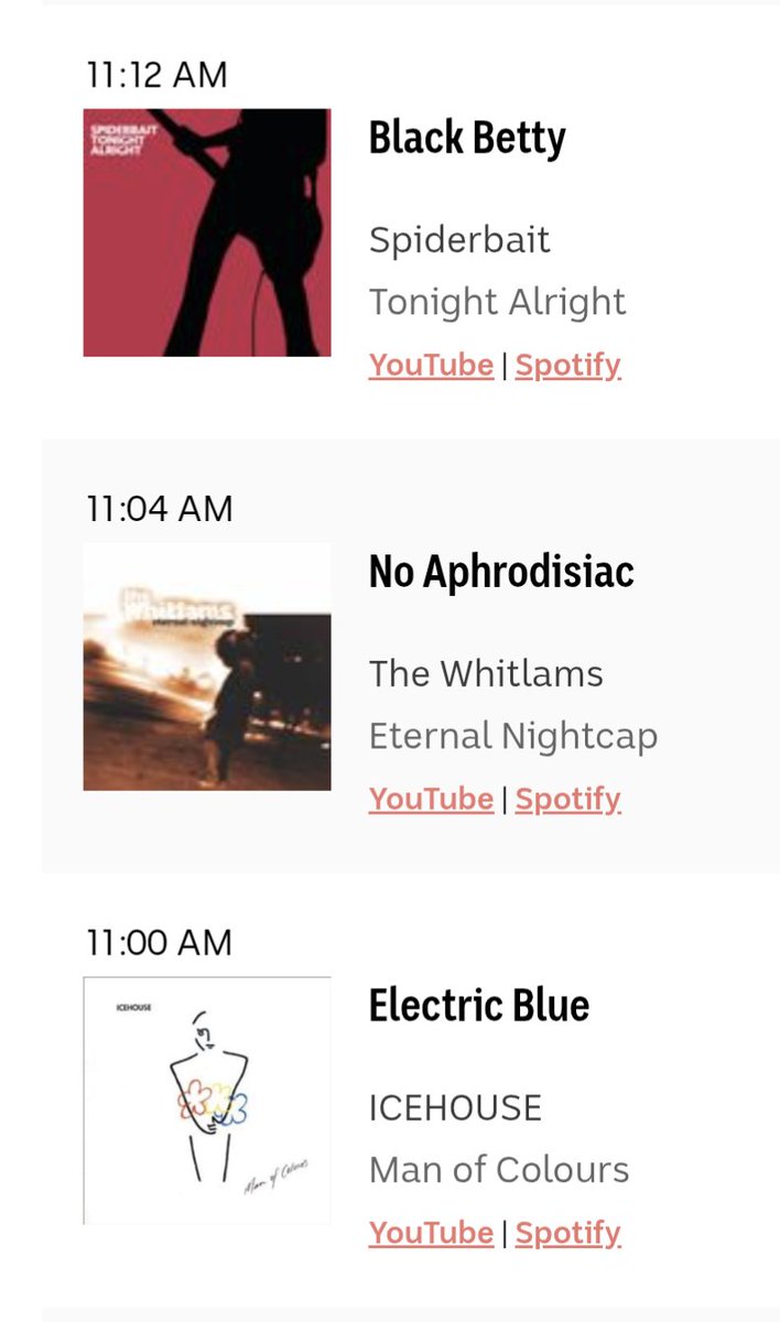 lowlandsapien's tweet image. Top 10 and then a couple of good lineups further down the list.
Didnt see You're a Wanker or Greg the Stop Sign by TISM but it's not bad.