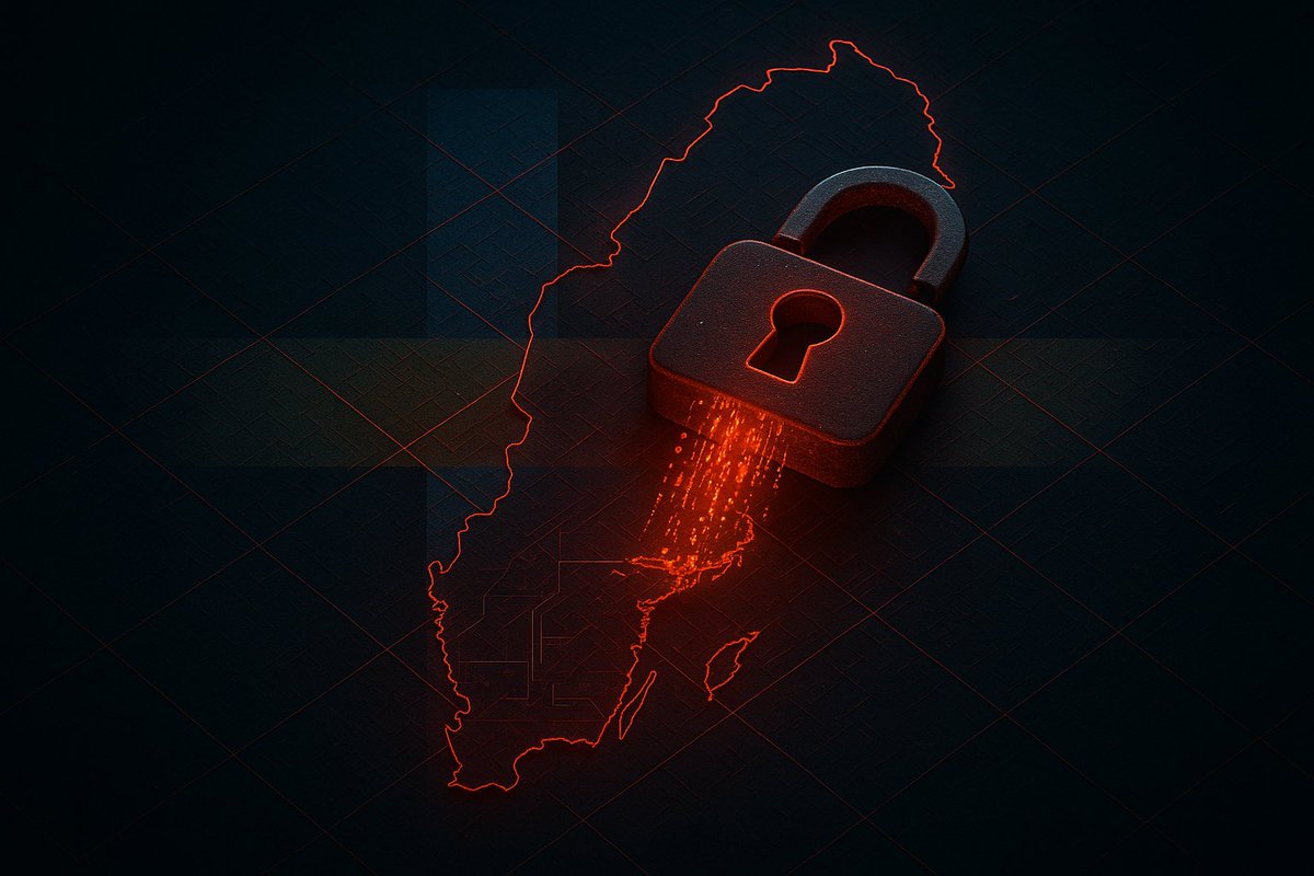 SafeStateCOM's tweet photo. In July 2025, a huge data exposure sent shockwaves through Sweden. An unprotected server leaked personal and corporate data. Cybernews discovered it during their routine scanning  . The database stored well over 100 million records, dated between 2019 and 2024. Read the full story here: https://t.co/CQjEsNGh9y