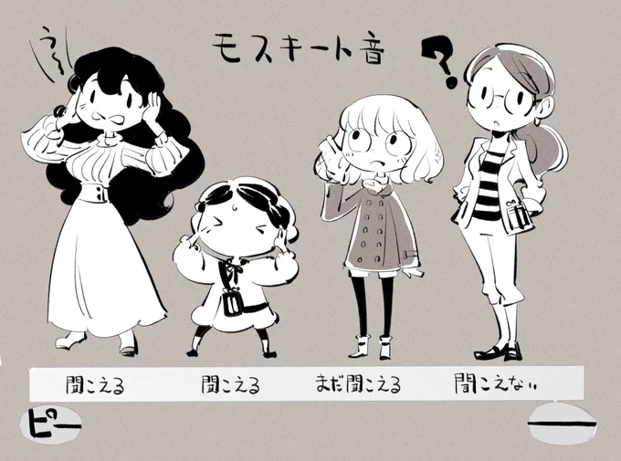 職場に古いテレビがあるのですが、電源をつけると「ピー」という音がするらしいです。私は全く聞こえませんでした…💦

「#がごはん」(ニコニコ漫画版)第38話公開中!
 アカウントありの方  https://t.co/EDlSkDj7yL
なしの方       https://t.co/0PaT3pEOdZ

がごはん個人情報「モスキート音」編 