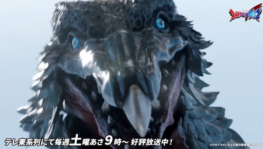juliet3comet's tweet image. #ウルトラマンオメガ 第４話、ご覧になった方も、これからの方もありがとうございます。
テリジラスはより生物っぽさをどう出すか悩んだ結果、口を動かすラジコンを廃し、アクターの腕をいれることで首の稼働と口の動きをつけています。
おかげで生物っぽさが上がり、表情豊かになりました。…