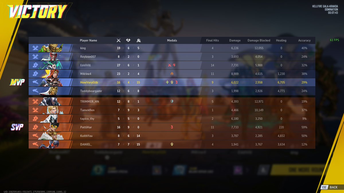 HowVeryGlib's tweet image. decided to give Marvel Rivals a try, cause why not

thinking healer might be the class for me here. seem to perform the best as one