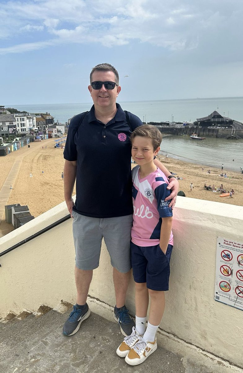 <a href="/DulwichHamletFC/">Dulwich Hamlet FC</a> Taking in the seaside at Broadstairs before the match at <a href="/margate_fc/">Margate FC</a> later
