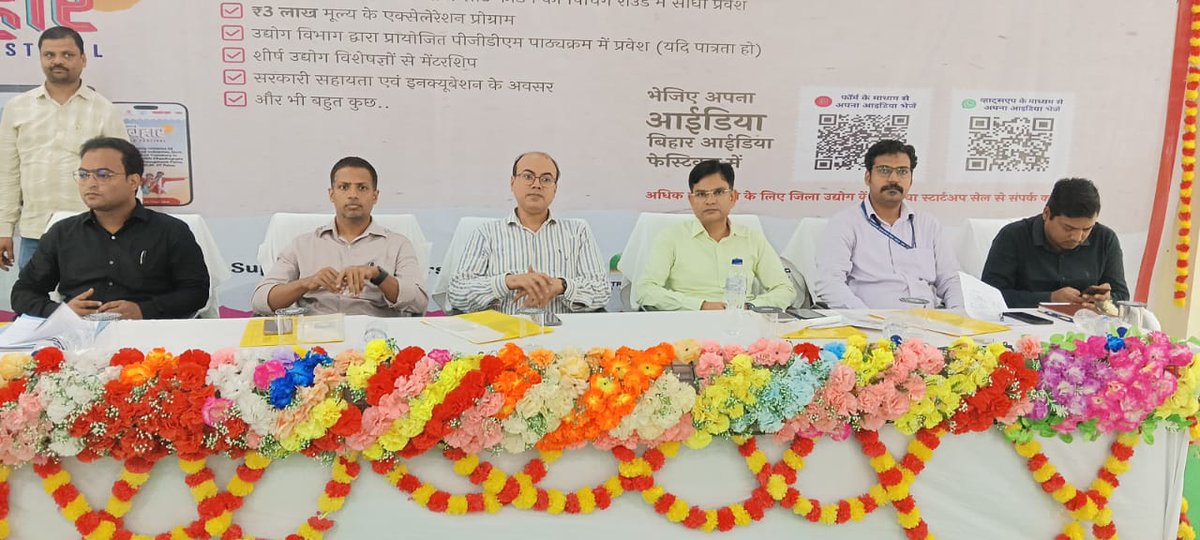 startup_bihar's tweet image. 🚀 Bihar Idea Festival 2025 | Event | Banka District
Today’s Bihar Idea Festival 2025 event in Banka witnessed incredible energy and enthusiasm among aspiring youth!
The event spotlighted innovation, startup journeys, mentorship, and seed funding opportunities.
🌟 Brimming with…