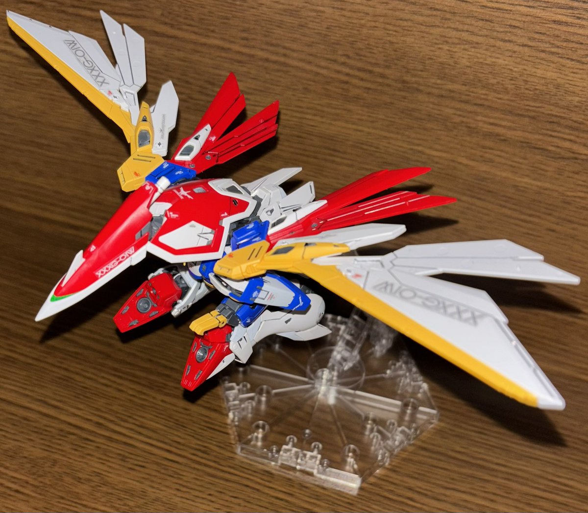 Hideyan021981's tweet image. 30周年㊗️おめでとう🎉
#ウイングガンダム 完成❣️👏👏
#ガンプラ #みりプラ #めこ丸隊
#ガンプラ好きとつながりたい
#機動戦士Wガンダム