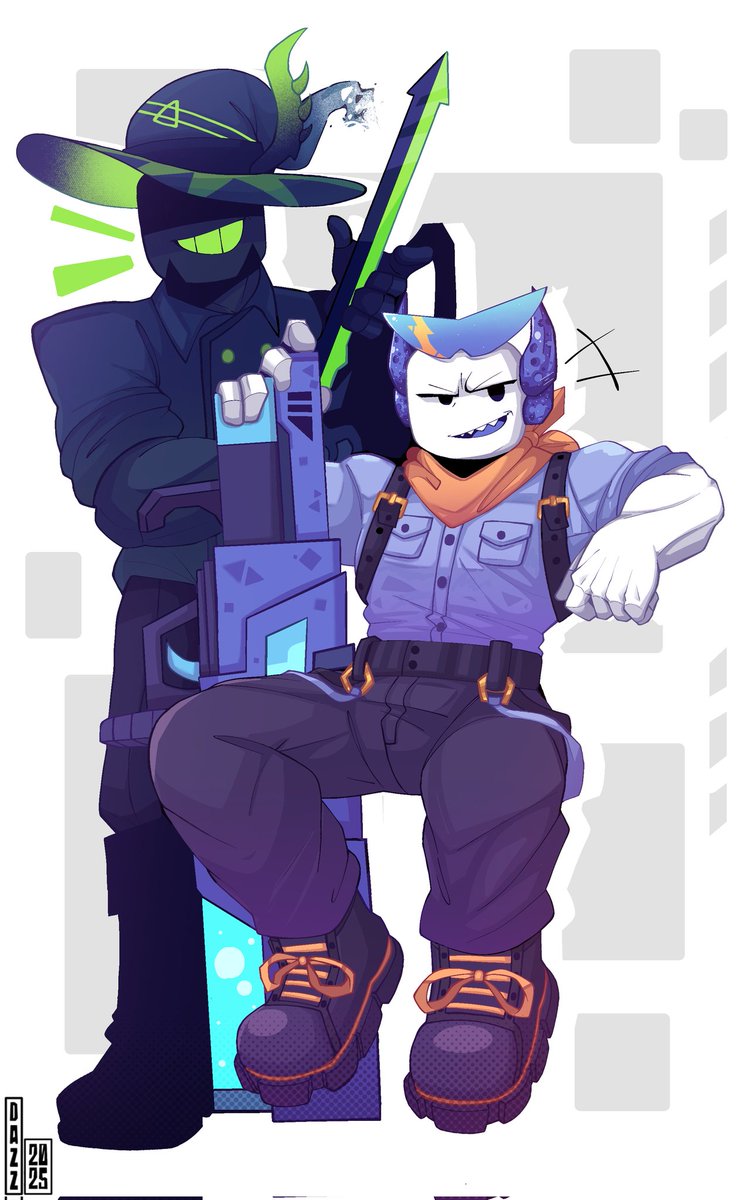 DaLazyDazz's tweet image. the duo
#phighting