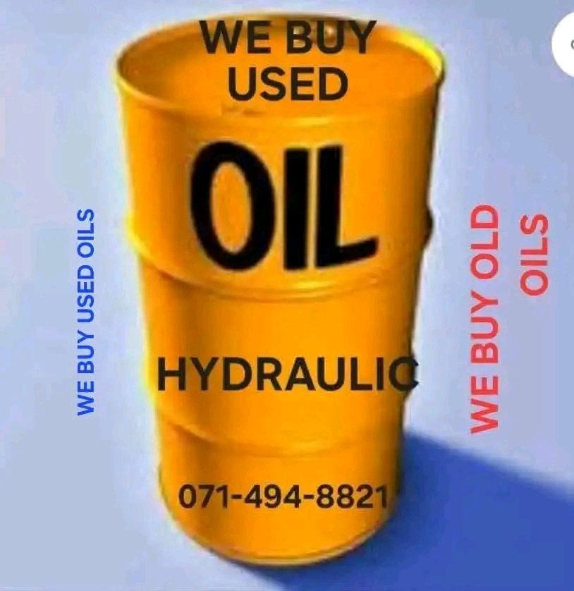 ItuTudu's tweet image. 🛢WE BUY USED OILS,WASTE OILS,ANY OLD🛢OILS🛢
🌐oilrus.co.za🌐
We are👉✔️OIL"R"US✔️👈
📍DO YOU HAVE 200L AND MORE?📍
Nb. We Issue Disposal Certificate📃
Eg.Engine,Hydraulics,Transformer,ETC.
💰We Pay Immediately💰
#DA #ANC #EFF #KennyKunene #Malema