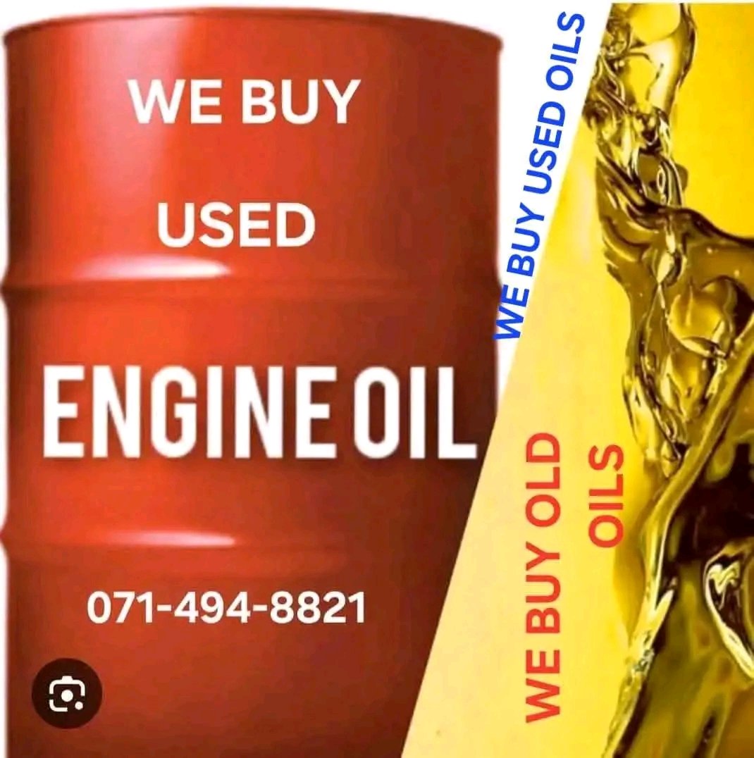ItuTudu's tweet image. 🛢WE BUY USED OILS,WASTE OILS,ANY OLD🛢OILS🛢
🌐oilrus.co.za🌐
We are👉✔️OIL"R"US✔️👈
📍DO YOU HAVE 200L AND MORE?📍
Nb. We Issue Disposal Certificate📃
Eg.Engine,Hydraulics,Transformer,ETC.
💰We Pay Immediately💰
#DA #ANC #EFF #KennyKunene #Malema